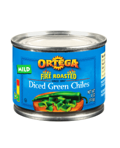 ORTEGA Chiles Diced Green Fired Roasted Mild