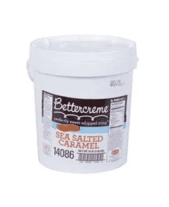 Whipped Topping Nondairy Caramel Sea Salt Bettercreme 9lbs