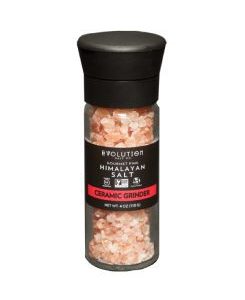 EVOLUTION Himalayan Salt Gourmet Pink (coarse) Ceramic Grinder (glass Jar)