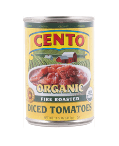 CENTO Tomatoes Organic Diced Fire Roasted