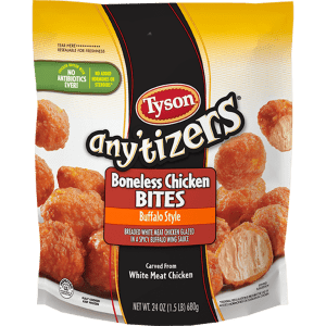 TYSON Any’tizers Boneless Chicken Bites Buffalo Style