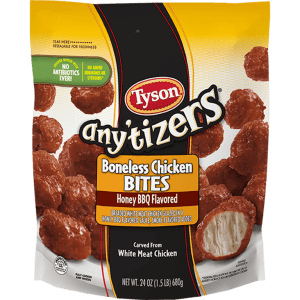 TYSON Any’tizers Boneless Chicken Bites Honey BBQ