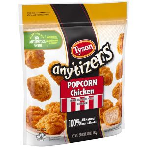 TYSON Any’Tizers Popcorn Chicken