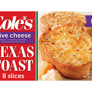 COLES Five Cheese Texas Toast