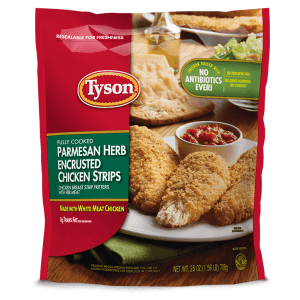 TYSON Chicken Fritters Parmesan Herb Encrusted