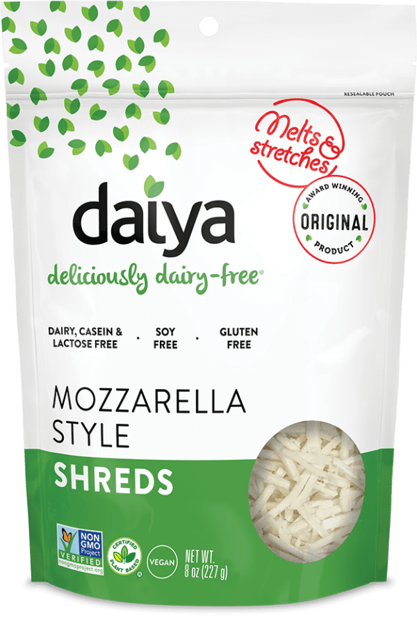 DAIYA Mozzarella Style Shreds