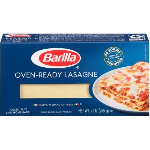 BARILLA Lasagne Curly & Oven Ready