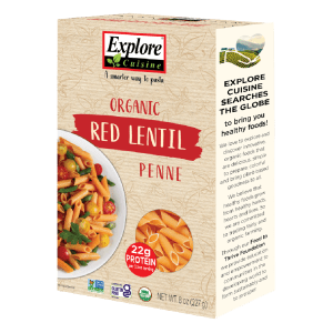 EXPLORE Organic Red Lentil Penne