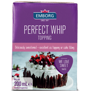 EMBORG Perfect Whip Topping 24X200ML