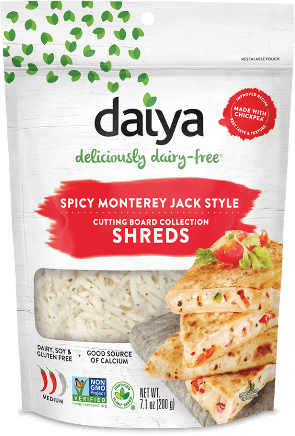 DAIYA Spicy Monterey Jack Style Shreds