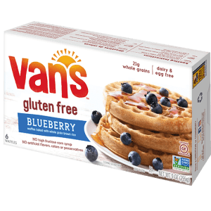 VANS Waffles Gluten Free Blueberry