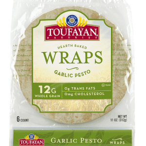 TOUFAYAN Wraps Garlic Pesto