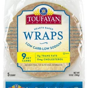 TOUFAYAN Wraps  Low Carb  Low Sodium