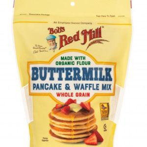 BOB’S RED MILL Buttermilk Pancake & Waffle Mix Made Organic Flour Whole Grain