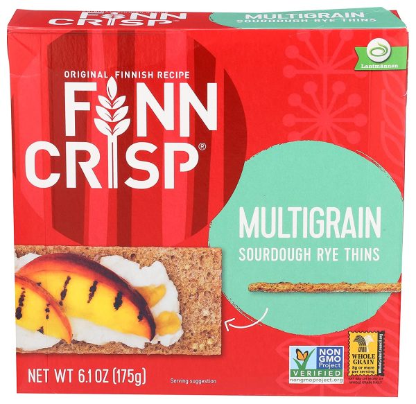 FINN CRISP Crispbread Multigrain Sourdough Rye Thins