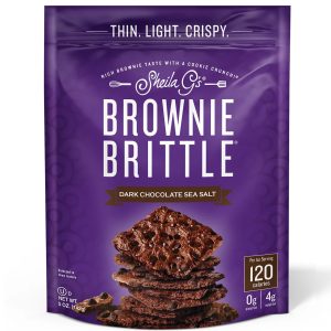 BROWNIE BRITTLE Dark Chocolate Sea Salt