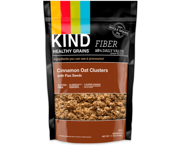 KIND Granola Cinnamon Oat Clusters W/ Flax Seeds