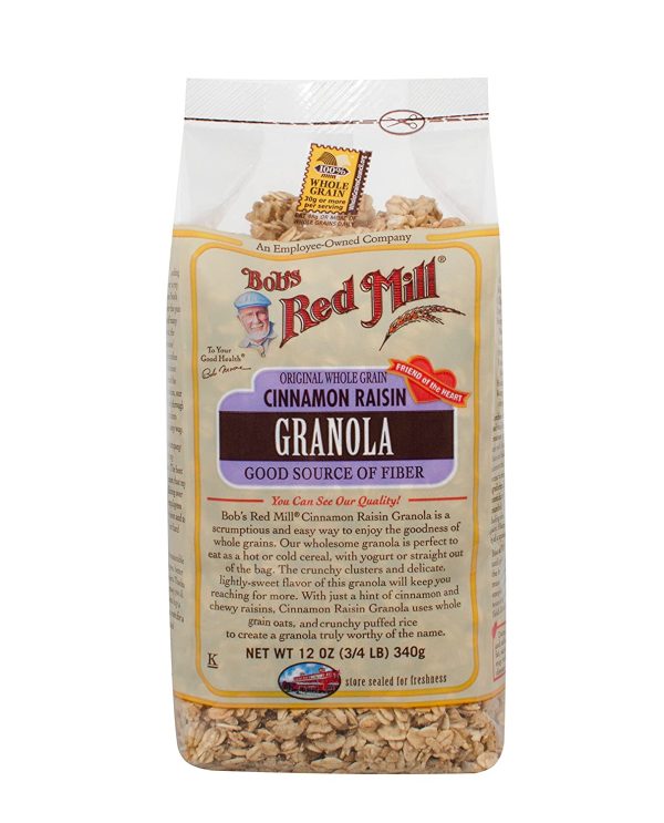 BOB’S RED MILL Granola Cinnamon Raisin