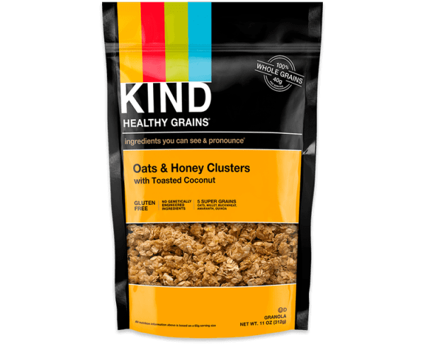 KIND Granola Oats & Honey Clusters W/ Toasted Coconut