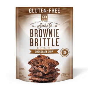 BROWNIE BRITTLE Gluten-Free Chocolate Chip Brownie Brittle