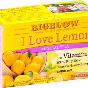 BIGELOW Herbal Tea – I Love Lemon Herbal Tea