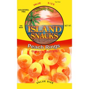 ISLAND SNACK Peach Rings