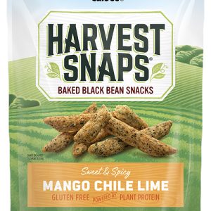 HARVEST SNAPS Snacks Baked Black Bean Mango Chili Lime