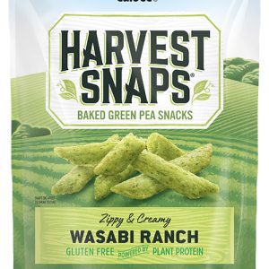 HARVEST SNAPS Snacks Baked Green Pea Wasabi Ranch